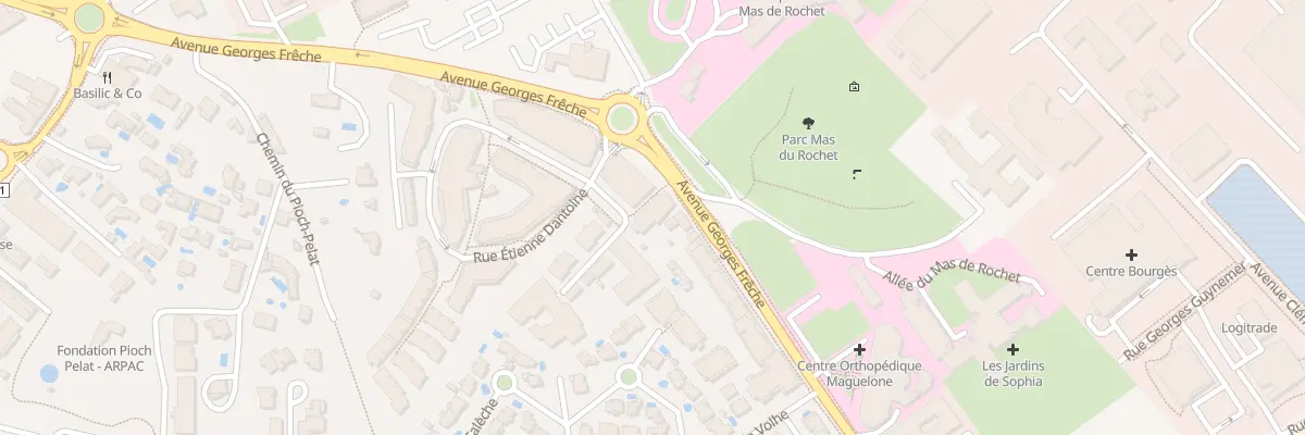 Plan du 656 Av Georges Frêche à Castelnau-le-Lez