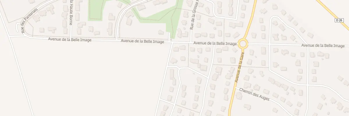 Plan du 8 Rue de la Buirette à Gueux
