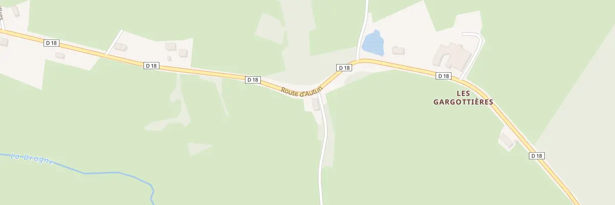 Plan du 18 Rte d’Autun à Onlay