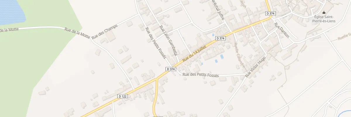 Plan du 1 Rue Léon Gambetta à Ervy-le-Châtel