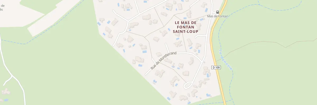 Plan du 32 Rue de Montferrand à Fontanès