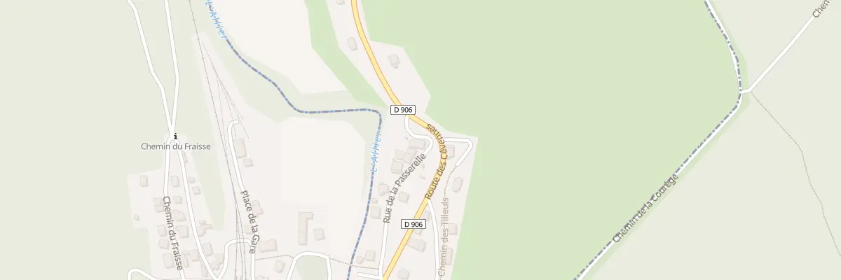 Plan de La Bastide à Laveyrune
