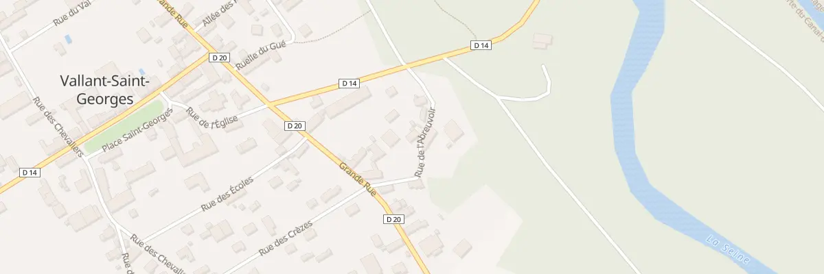 Plan du 7 Rue de l’Abreuvoir à Vallant-Saint-Georges