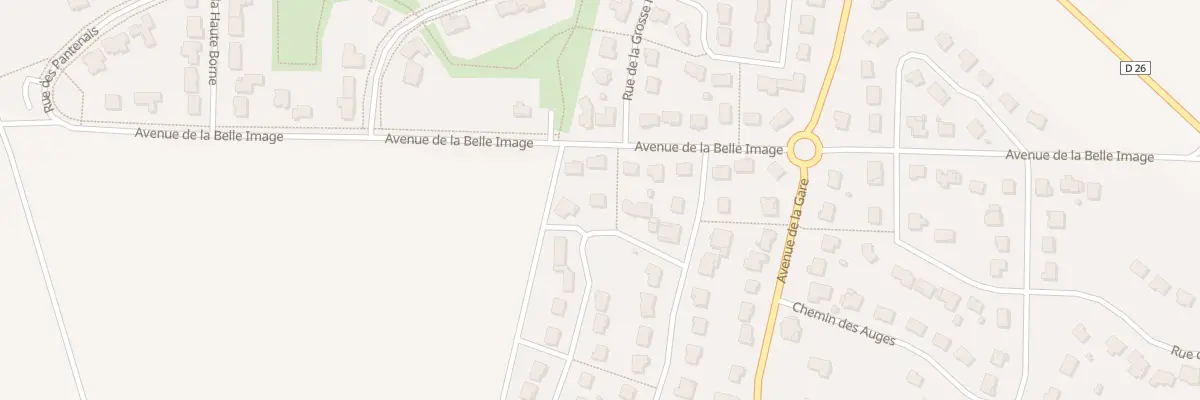 Plan du 6 Rue de la Buirette à Gueux