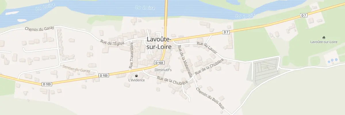 Plan du 7 Av de la Résistance à Lavoûte-sur-Loire