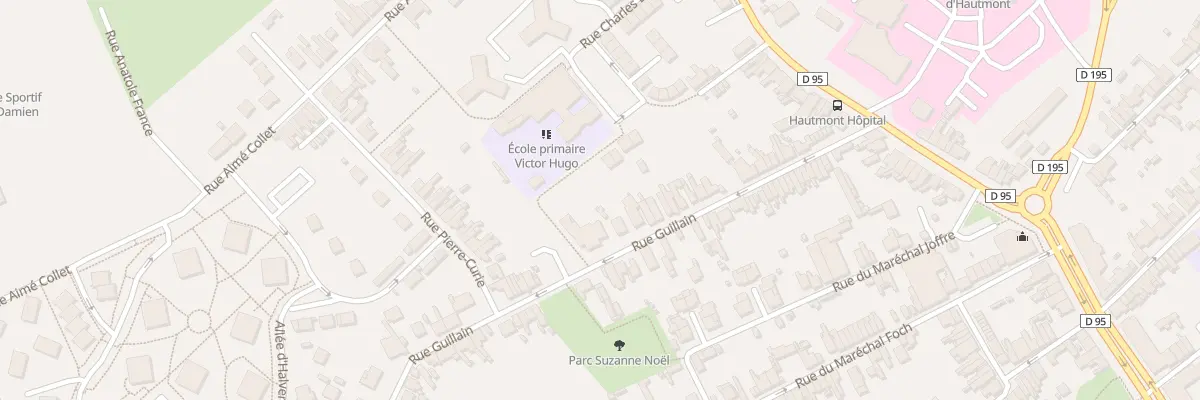 Plan du 48 Rue Guillain à Hautmont