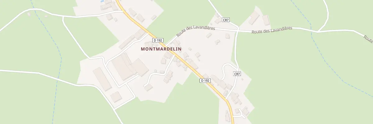 Plan du 30 Rte d’Avallon (montmardelin) à Saint-Germain-des-Champs