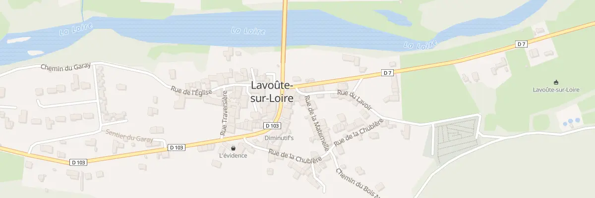 Plan du 4 Rue du Lavoir à Lavoûte-sur-Loire