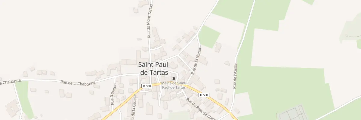 Plan du 6 Rue de Jeandet à Saint-Paul-de-Tartas