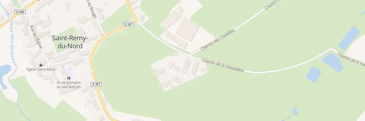 Plan du 4 Cite de la Valaudiere à Saint-Remy-du-Nord