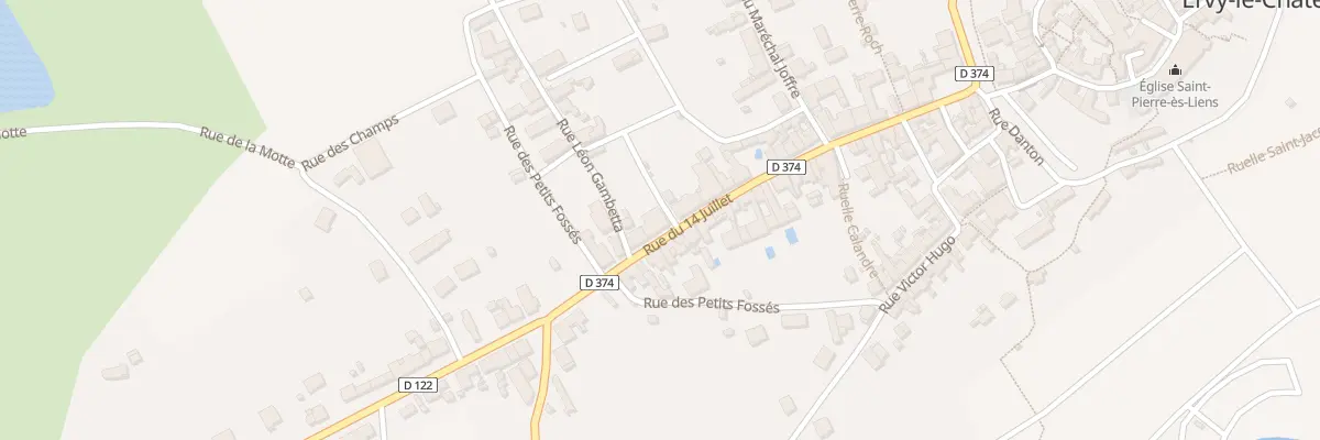 Plan du 32 Rue du 14 Juillet à Ervy-le-Châtel