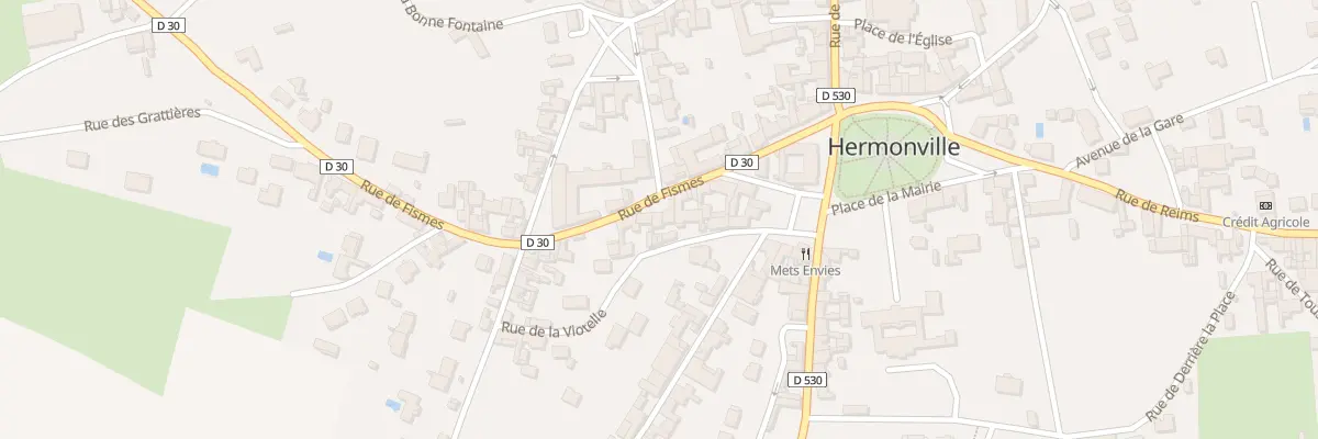 Plan du 11 Rue de Fismes à Hermonville