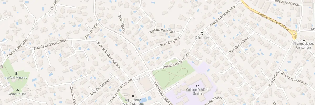 Plan du 4 Rue Morgane à Castelnau-le-Lez