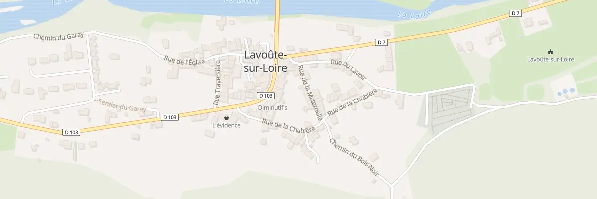 Plan du 6 Rue de la Maternelle à Lavoûte-sur-Loire