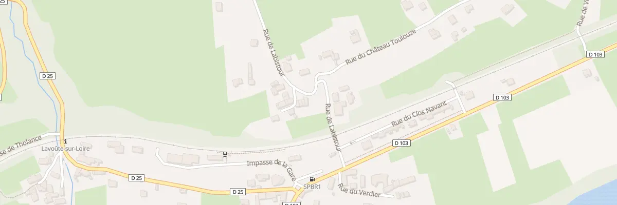 Plan du 1 Rue de Labistour à Lavoûte-sur-Loire