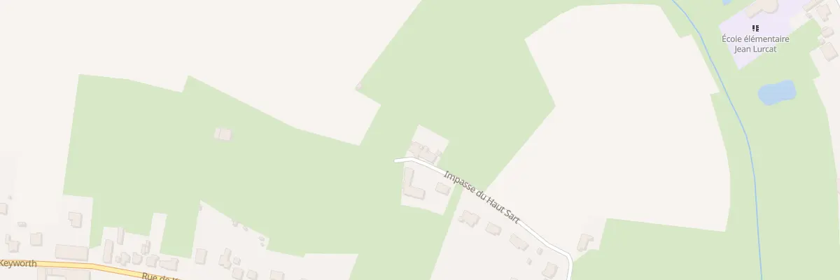 Plan du 28 Imp du Haut Sart à Feignies