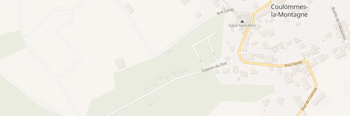 Plan du 10 Che du Fort à Coulommes-la-Montagne