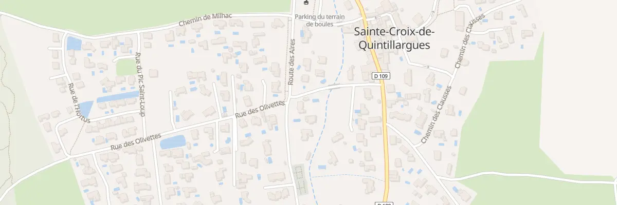 Plan du 147 Rue des Olivettes à Sainte-Croix-de-Quintillargues