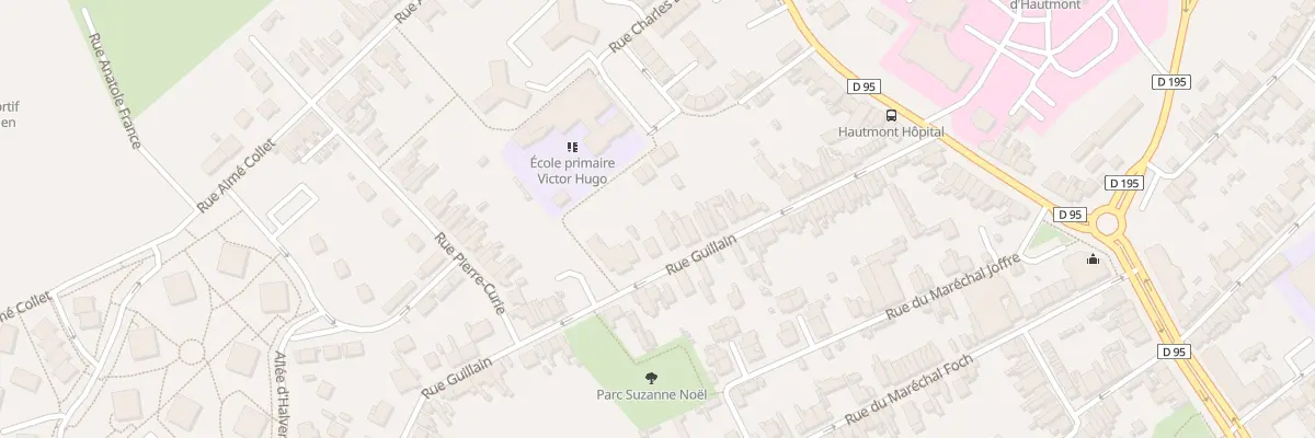 Plan du 46 Rue Guillain à Hautmont