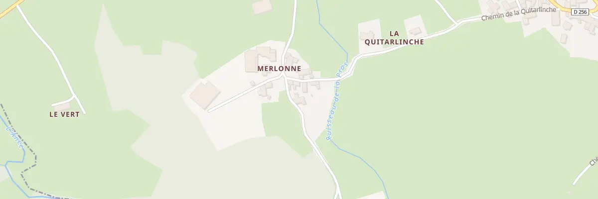 Plan du 5138 Merlonne à Saillant