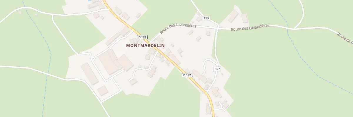 Plan du 28 Rte d’Avallon (montmardelin) à Saint-Germain-des-Champs