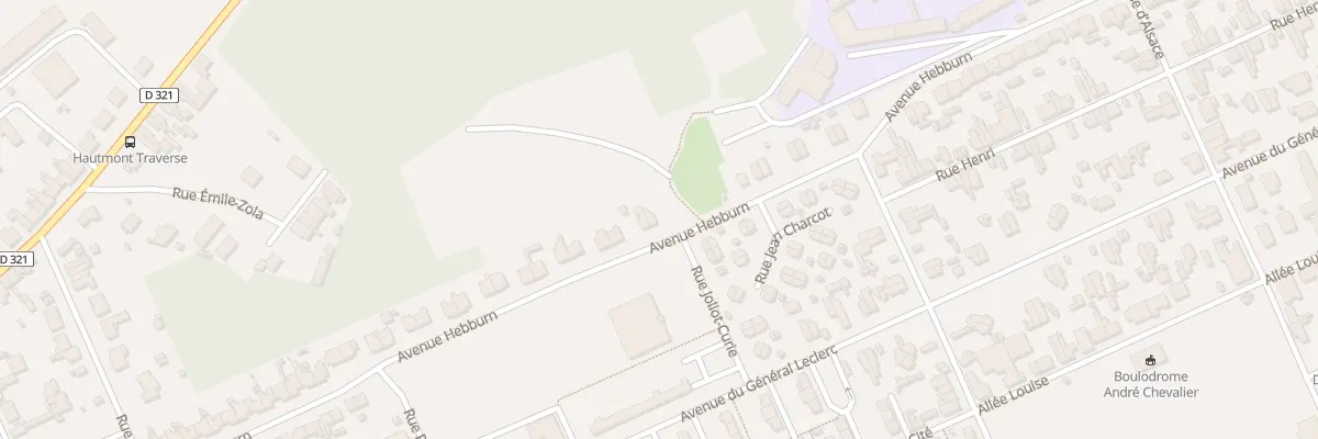 Plan du 158 Av Hebburn à Hautmont