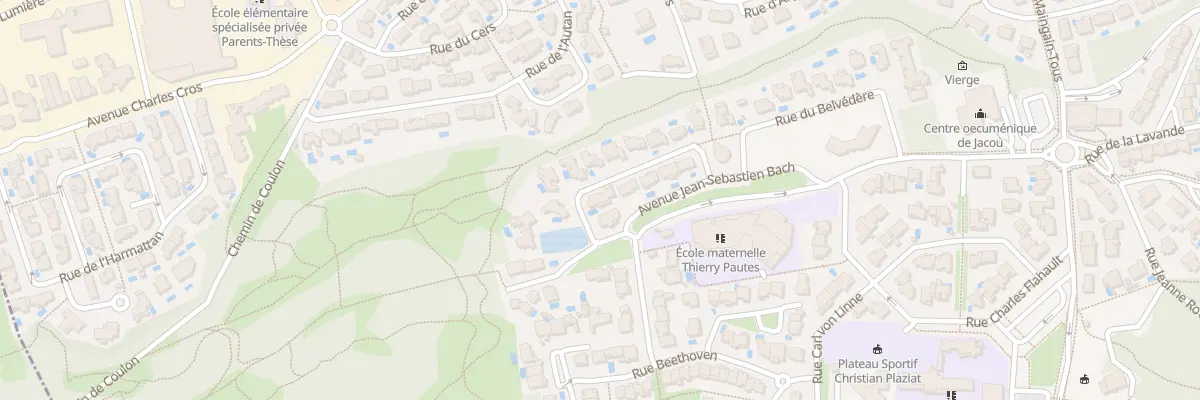 Plan du 9 Rue du Mas Neuf à Jacou