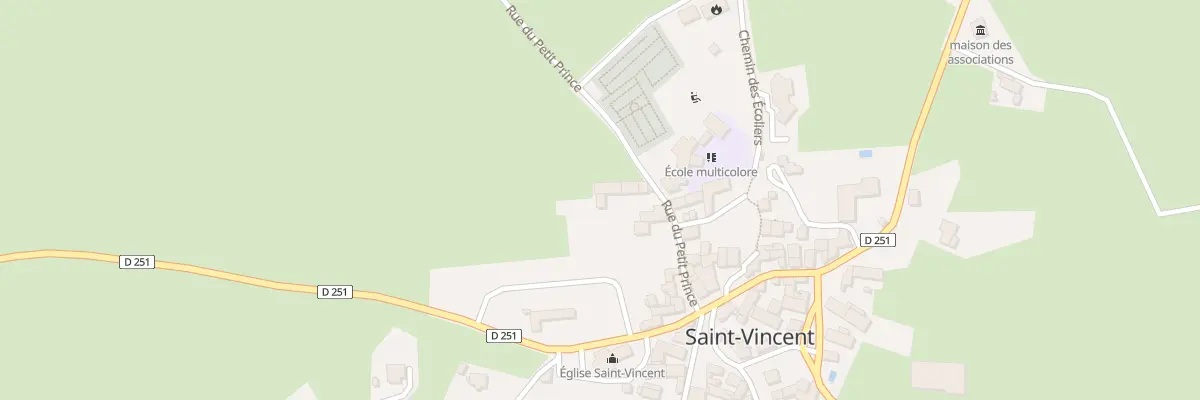 Plan du 13 Rue du Petit Prince à Saint-Vincent