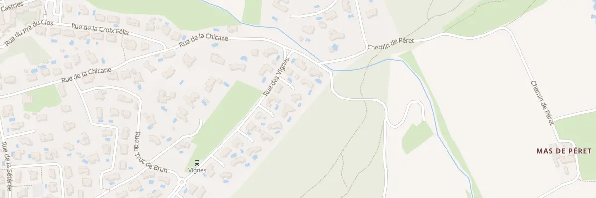 Plan du 51 Rue des Vignes à Assas