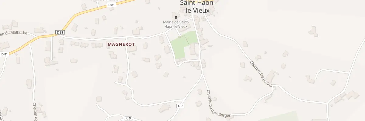 Plan du 119 Rue des Puits à Saint-Haon-le-Vieux
