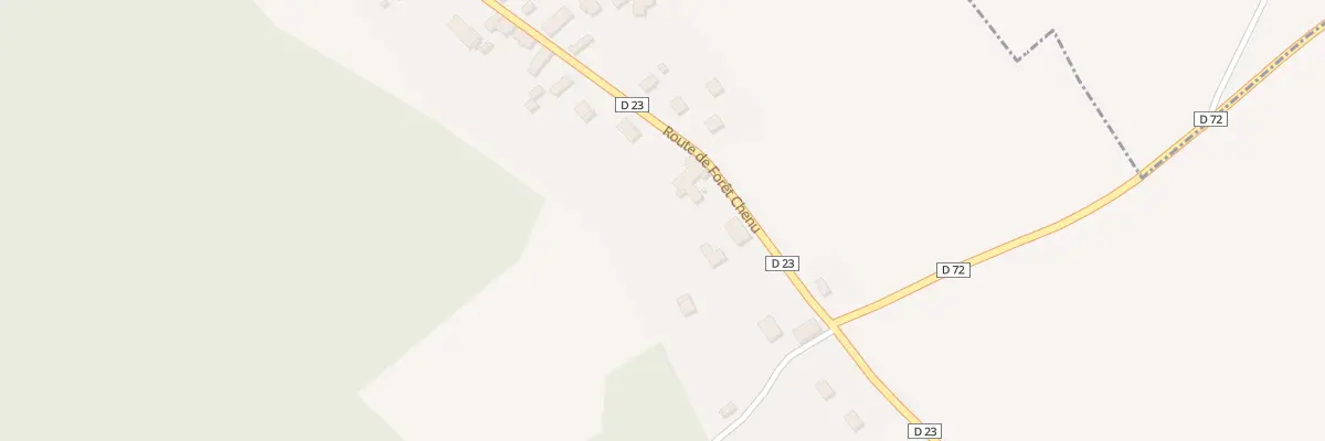 Plan du 34 Rte de Forêt Chenu à Maraye-en-Othe