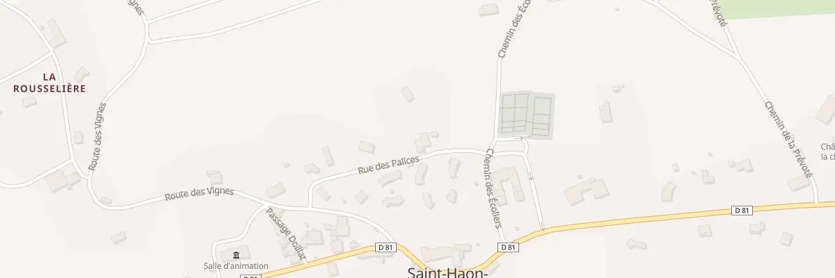Plan du 167 Rue des Palices à Saint-Haon-le-Vieux