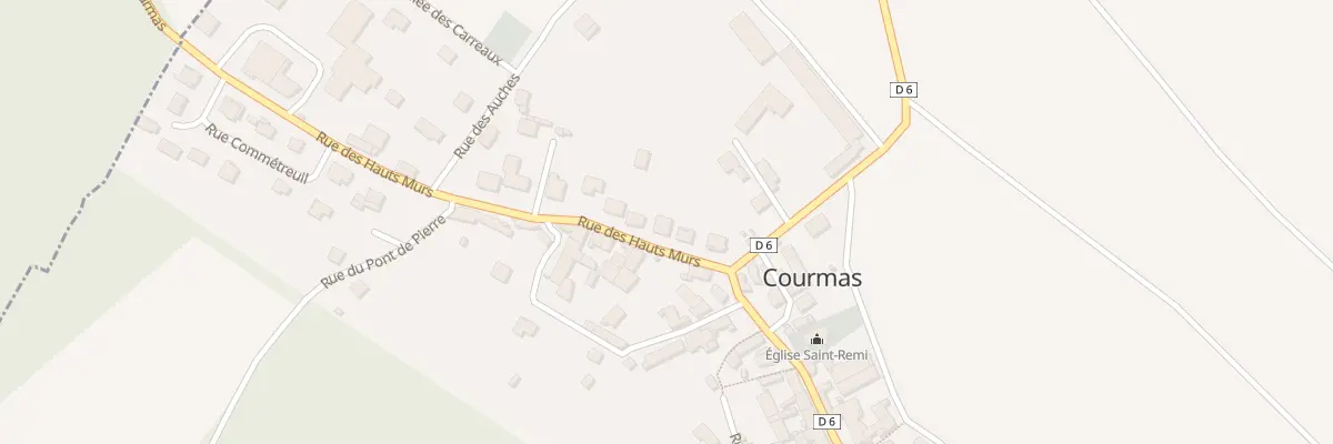 Plan du 4 Rue des Hauts Murs à Courmas