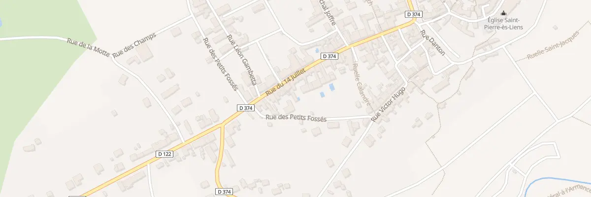 Plan du 51 Rue du 14 Juillet à Ervy-le-Châtel