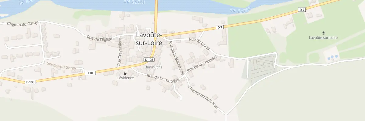 Plan du 5 Rue de la Maternelle à Lavoûte-sur-Loire