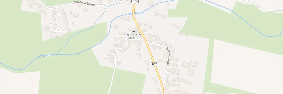 Plan du 4B Rue de Montigny à Tavaux-et-Pontséricourt