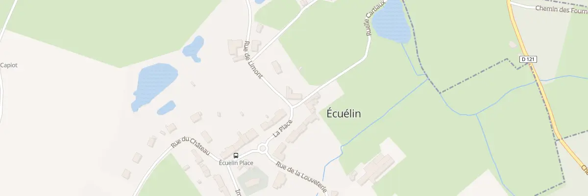 Plan du 8 Vc La Place à Écuélin