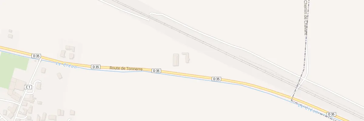 Plan du 12 Les Plantes à Tissey