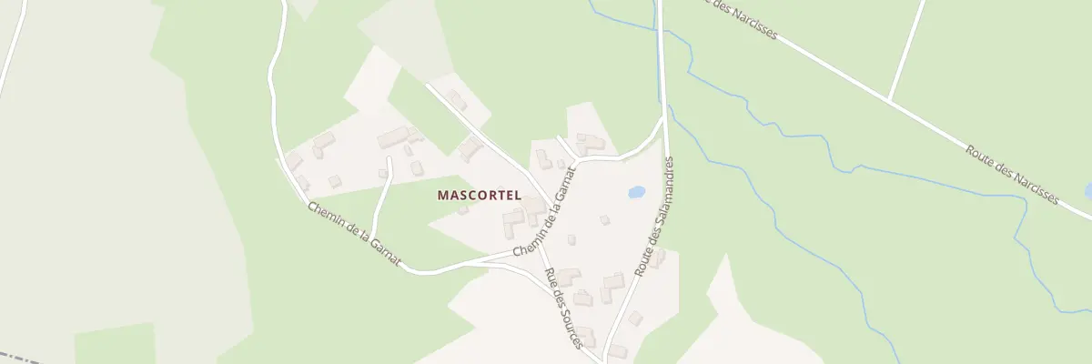 Plan du 98 Che de la Garnat à Saint-Clément-de-Valorgue