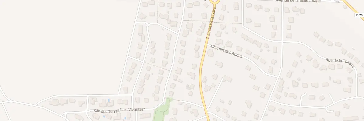 Plan du 11 Rue des Terres les Vivantes à Gueux