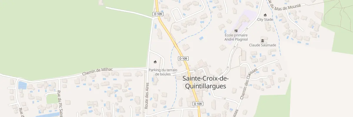 Plan du 322 Rue du Puech Arnaud à Sainte-Croix-de-Quintillargues