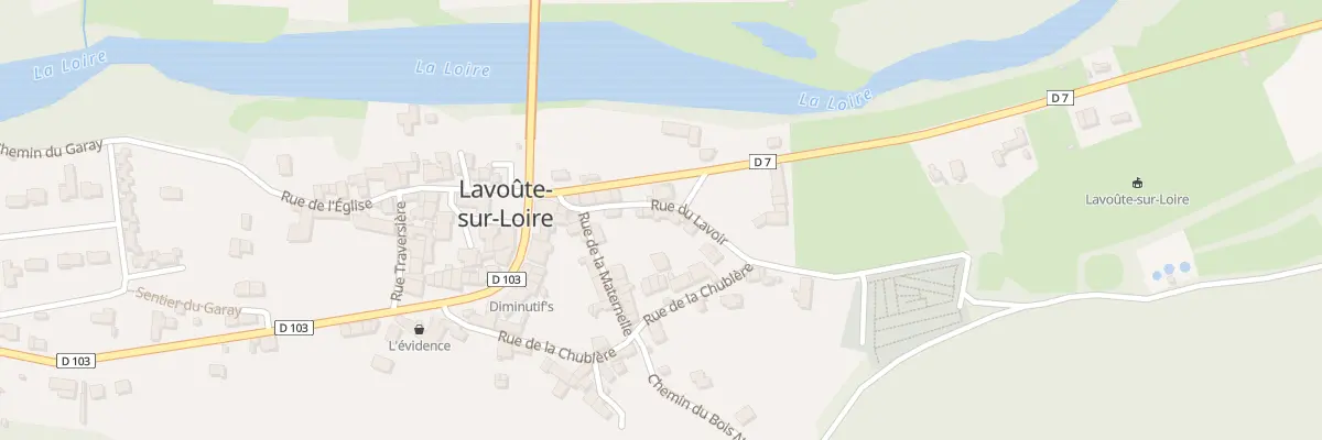 Plan du 12 Rue du Lavoir à Lavoûte-sur-Loire