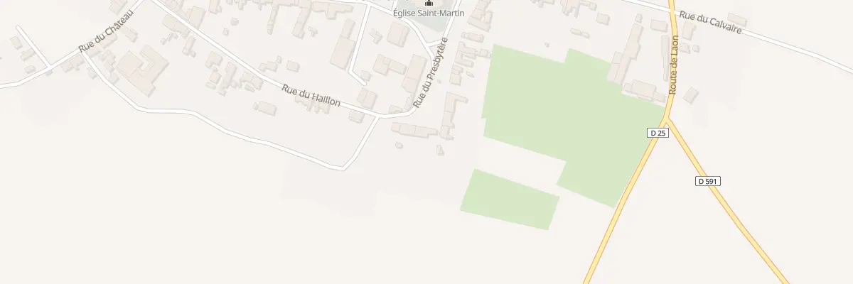 Plan du 23 Rue du Présbytère à Montigny-le-Franc