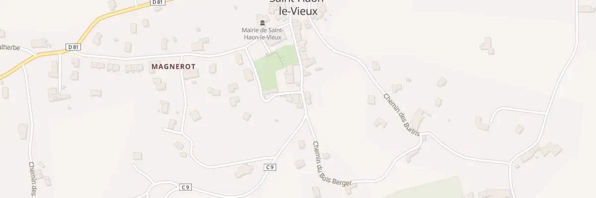 Plan du 124 Rue de l’Église à Saint-Haon-le-Vieux