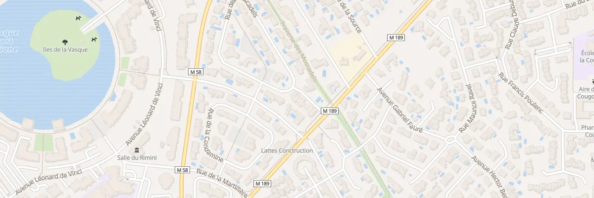 Plan du 8B Rue des Muscadels à Lattes