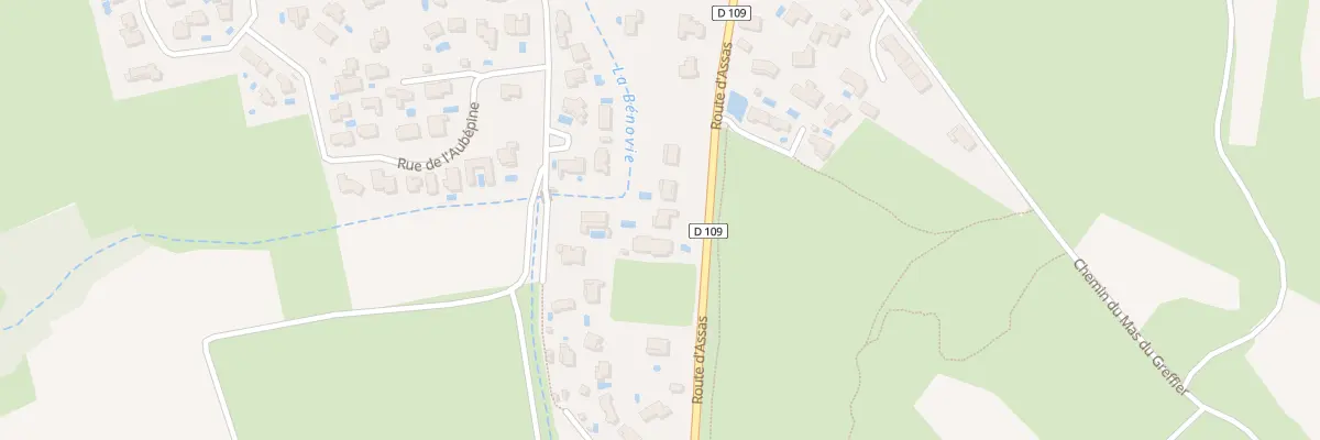 Plan du 478 Rte d’Assas à Sainte-Croix-de-Quintillargues
