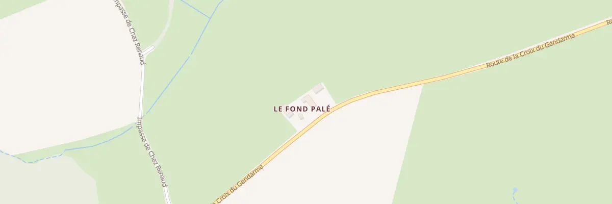 Plan du 940 Rte de la Croix Gendarme à Neuvy-Grandchamp