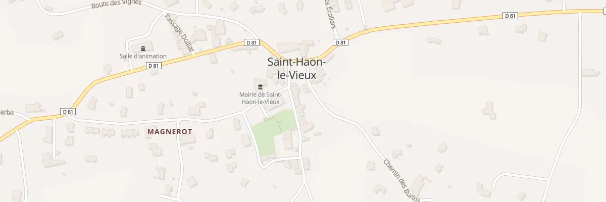 Plan du 27 Rue de l’Église à Saint-Haon-le-Vieux