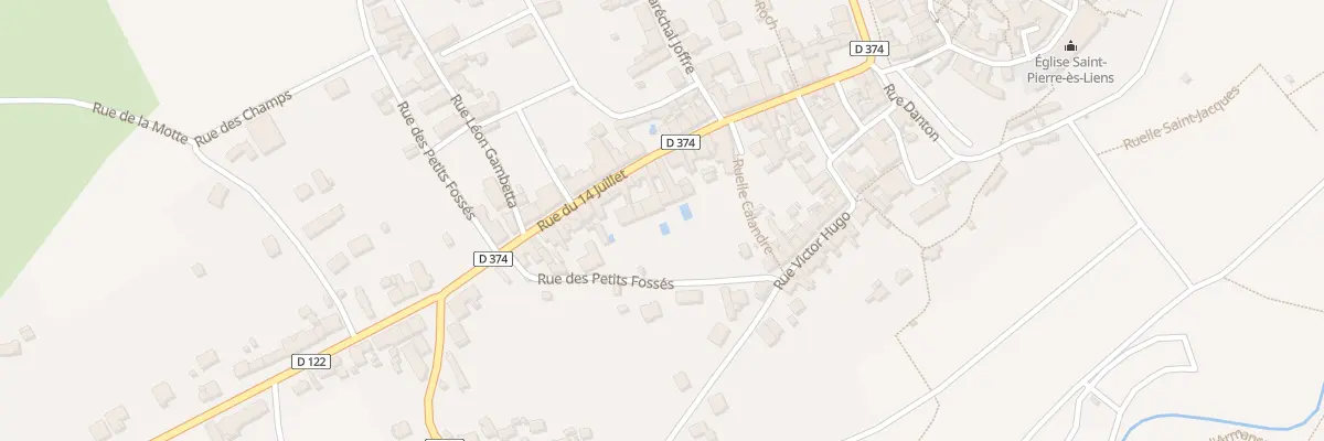 Plan du 39 Rue du 14 Juillet à Ervy-le-Châtel