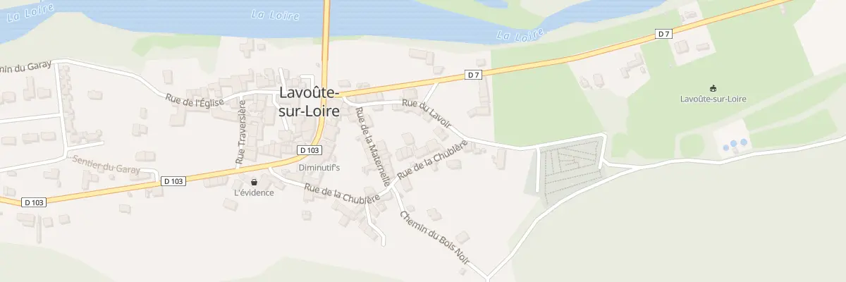 Plan du 19 Rue de la Chublère à Lavoûte-sur-Loire
